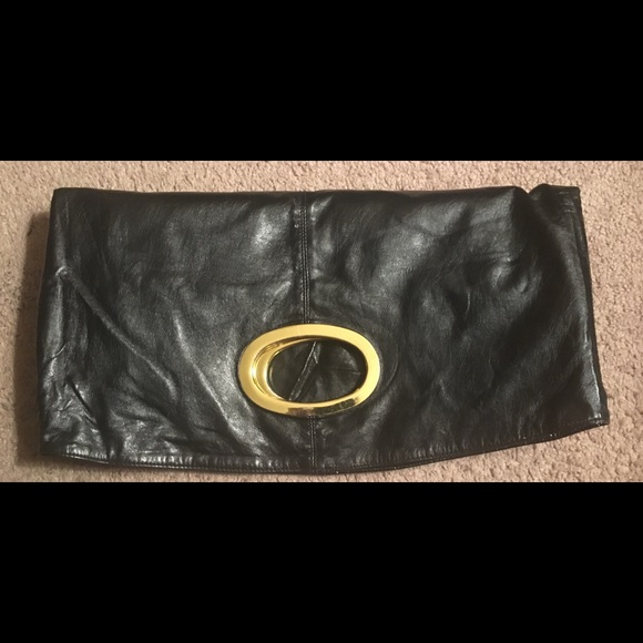 Joy Mangano Bags Joy Mangano Reversible Tote Leatherpatent Leather